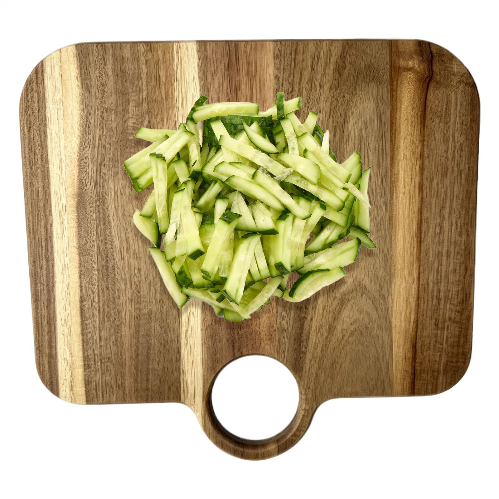 Meal Prep Food - Küchen-Schneidebrett, rutschfest, dekorativ, in Taschen- oder
