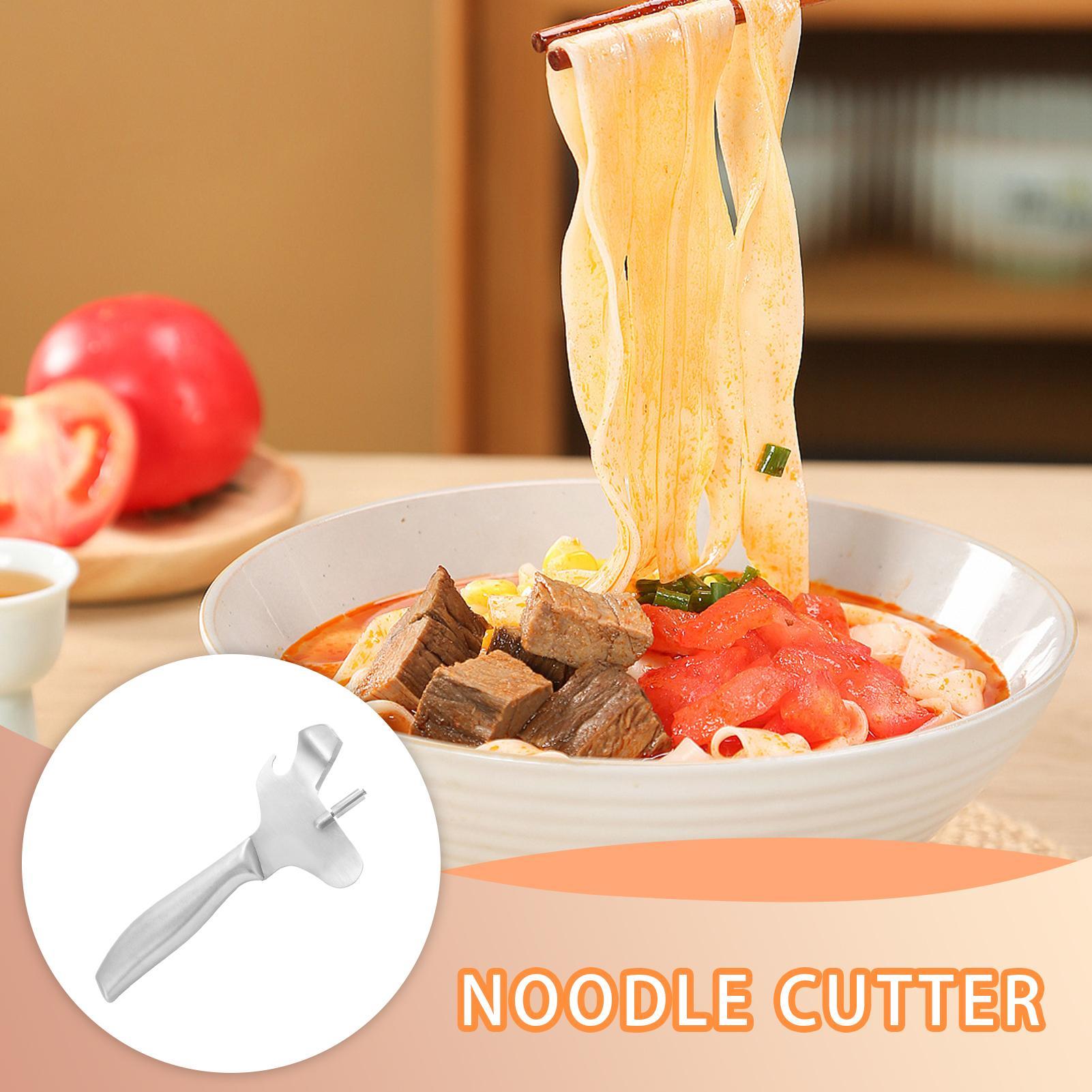 Meal Prep Pasta - Nudelschneider, Nudelroller aus Edelstahl, manueller Schneider,