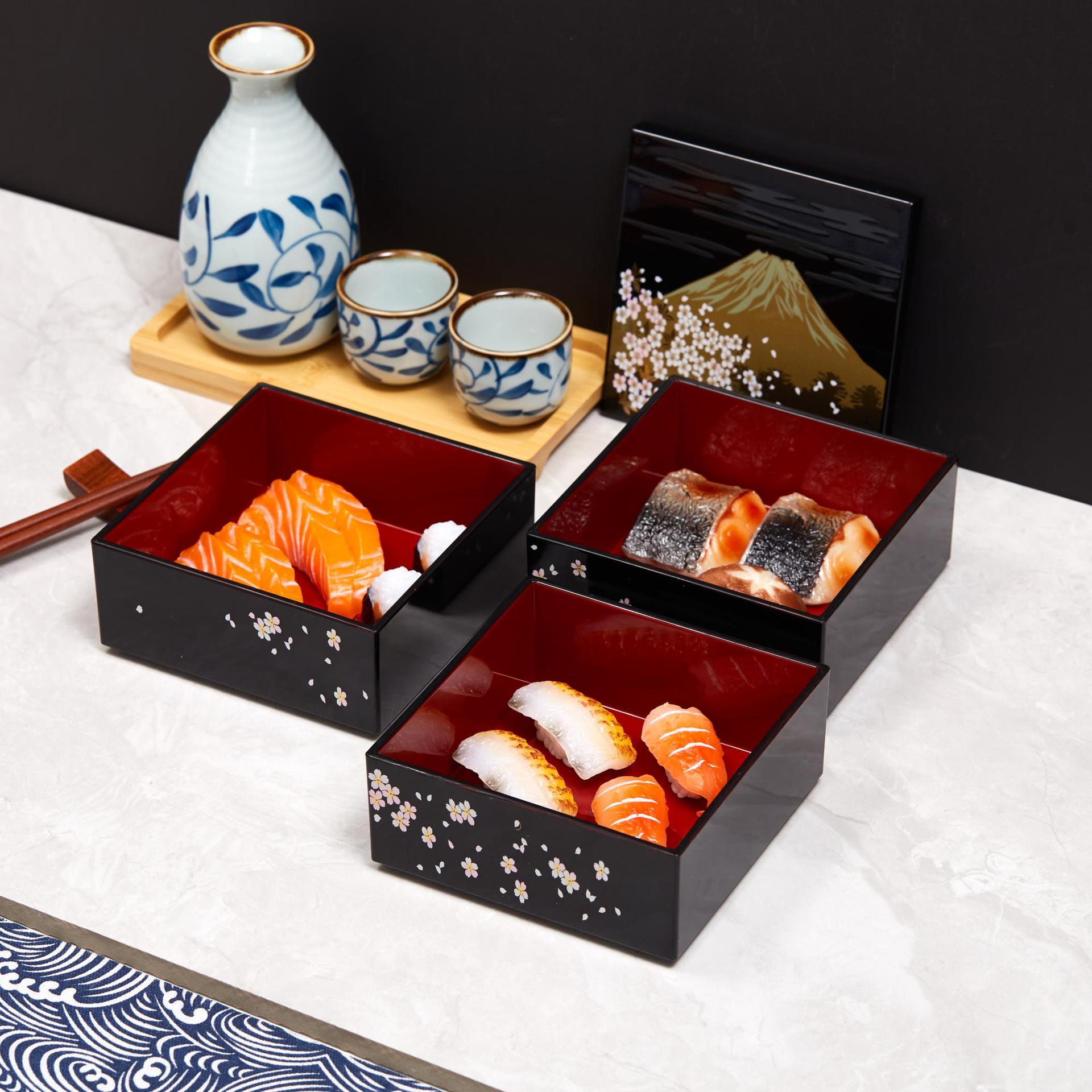 Meal Prep Japanese - Japanische Bento-Boxen für Büro, Gesunde Mahlzeiten-Vorbereitung,