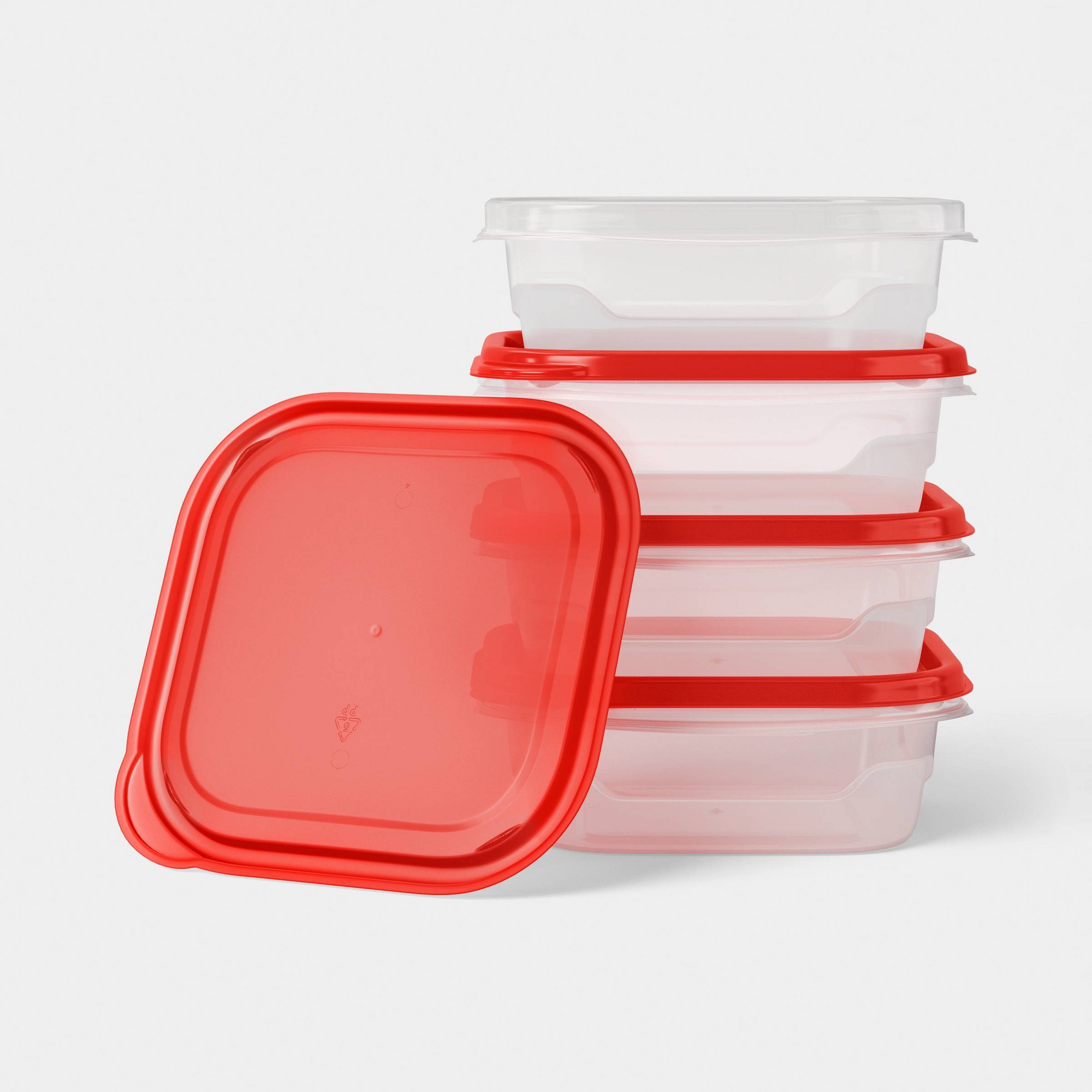4er-Set kleine quadratische Le – Meal Prep Container Bewertung und Preis