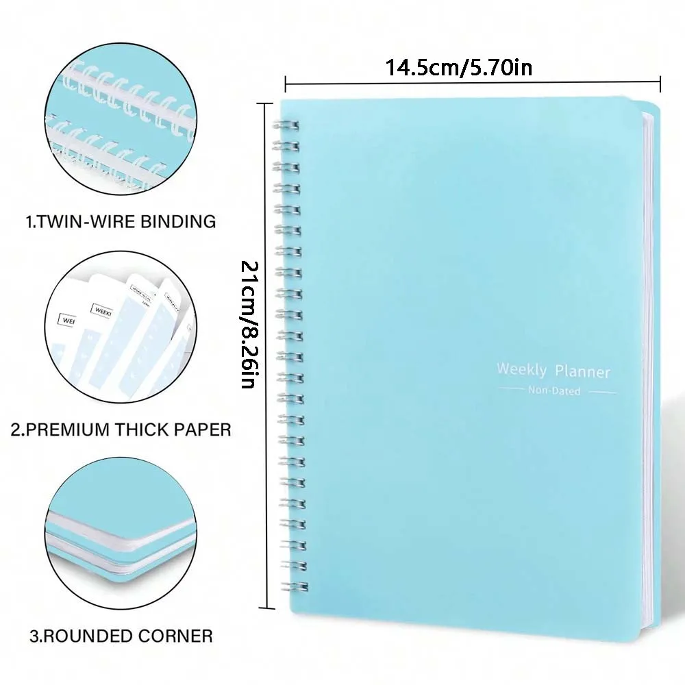 A5 Wochenplaner Spiralgebunden – Meal Prep Planner Bewertung und Preis