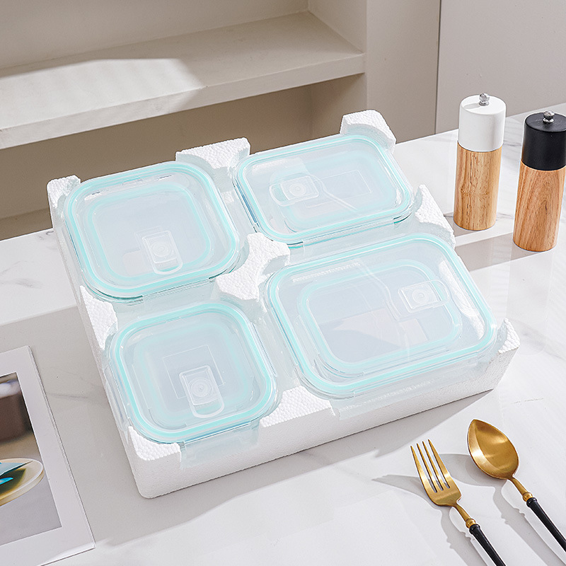 8-teiliges Glas-Lunch- und Auf – Meal Prep Glass Containers With Lids Bewertung und Preis