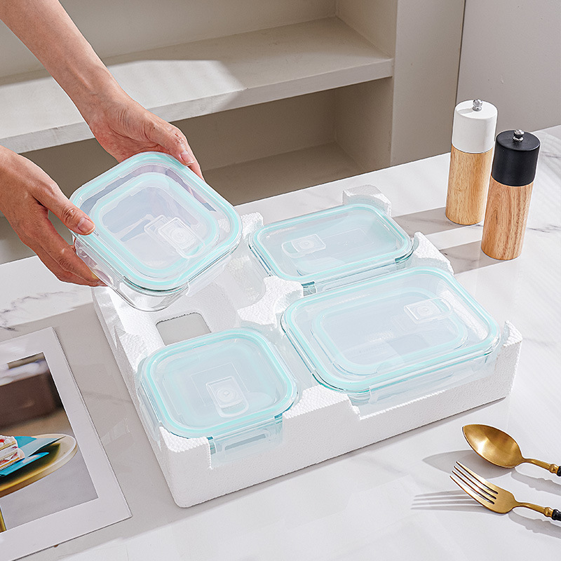 8-teiliges Glas-Lunch- und Auf – Meal Prep Glass Containers With Lids Bewertung und Preis