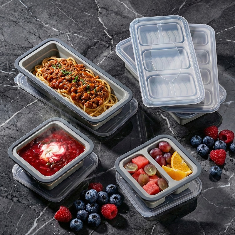Silikon-Gefrierfachbehälter mi – Meal Prep Oven Safe Containers Bewertung und Preis