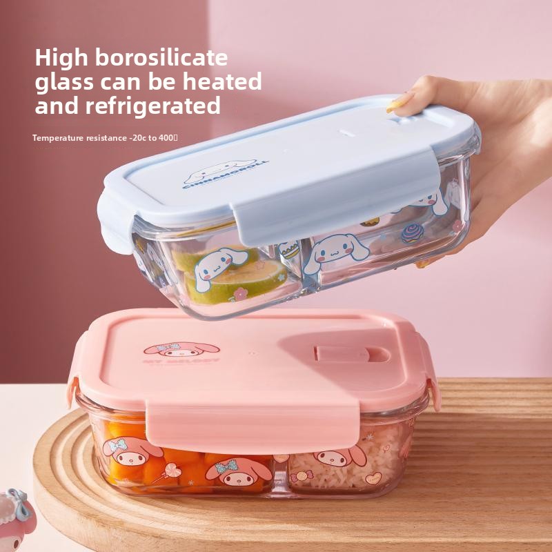 Hello Kitty bedrucktes Bento-B – Meal Prep Glass Containers Oven Safe Bewertung und Preis