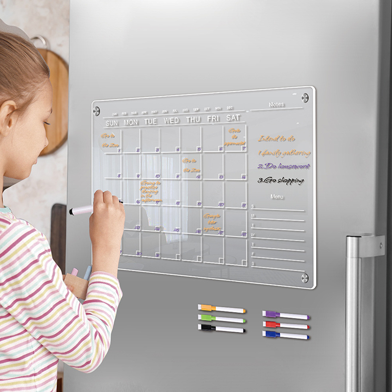 Klarer Acryl Kühlschrank Magne – Meal Prep Planner Bewertung und Preis