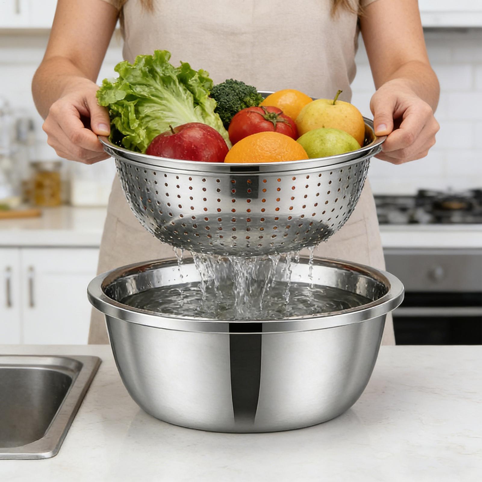 Edelstahl-Sieb und Abtropfschü – Meal Prep Pasta Bewertung und Preis