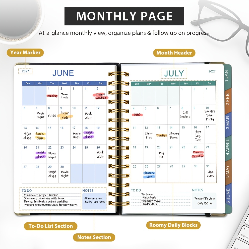 2027 Ringbuch-Tagesplaner, 400 – Meal Prep Planner Bewertung und Preis