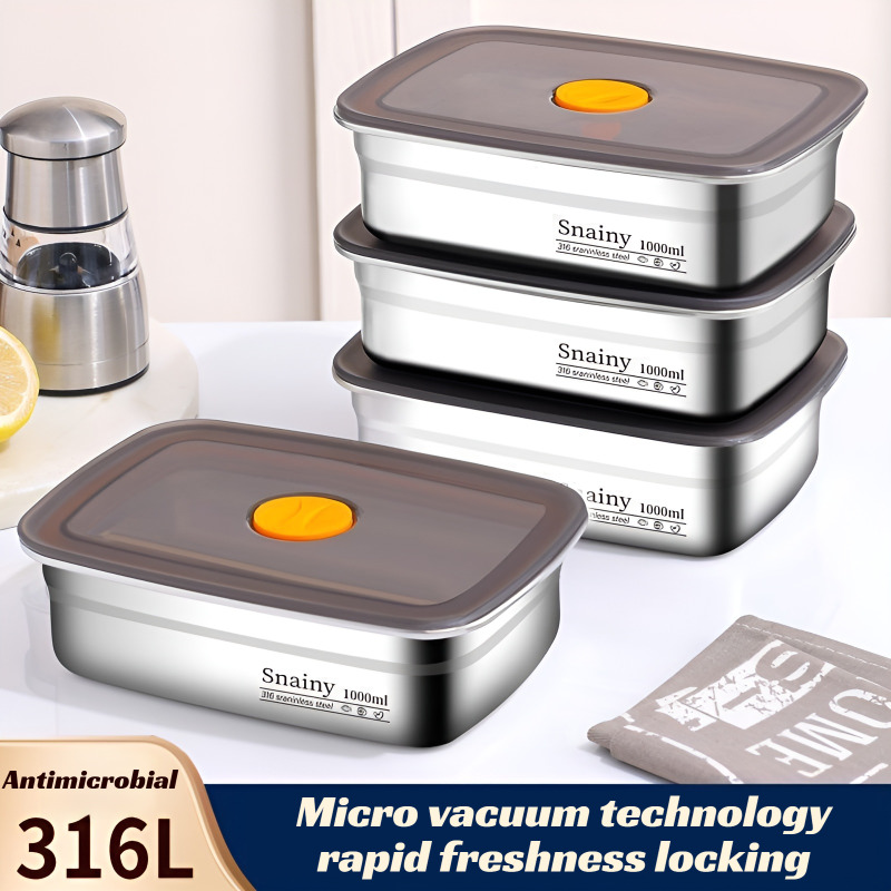 Premium-Lunchbox aus Edelstahl – Meal Prep Oven Safe Containers Bewertung und Preis