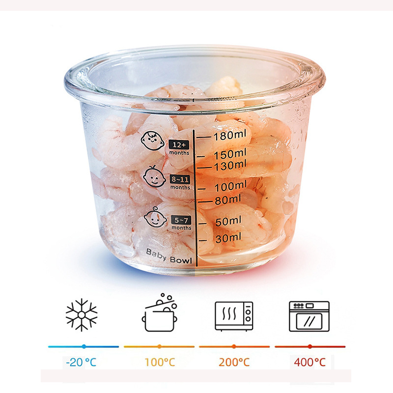 180 ml Glas-Vorratsdosen für B – Meal Prep Glass Containers Oven Safe Bewertung und Preis