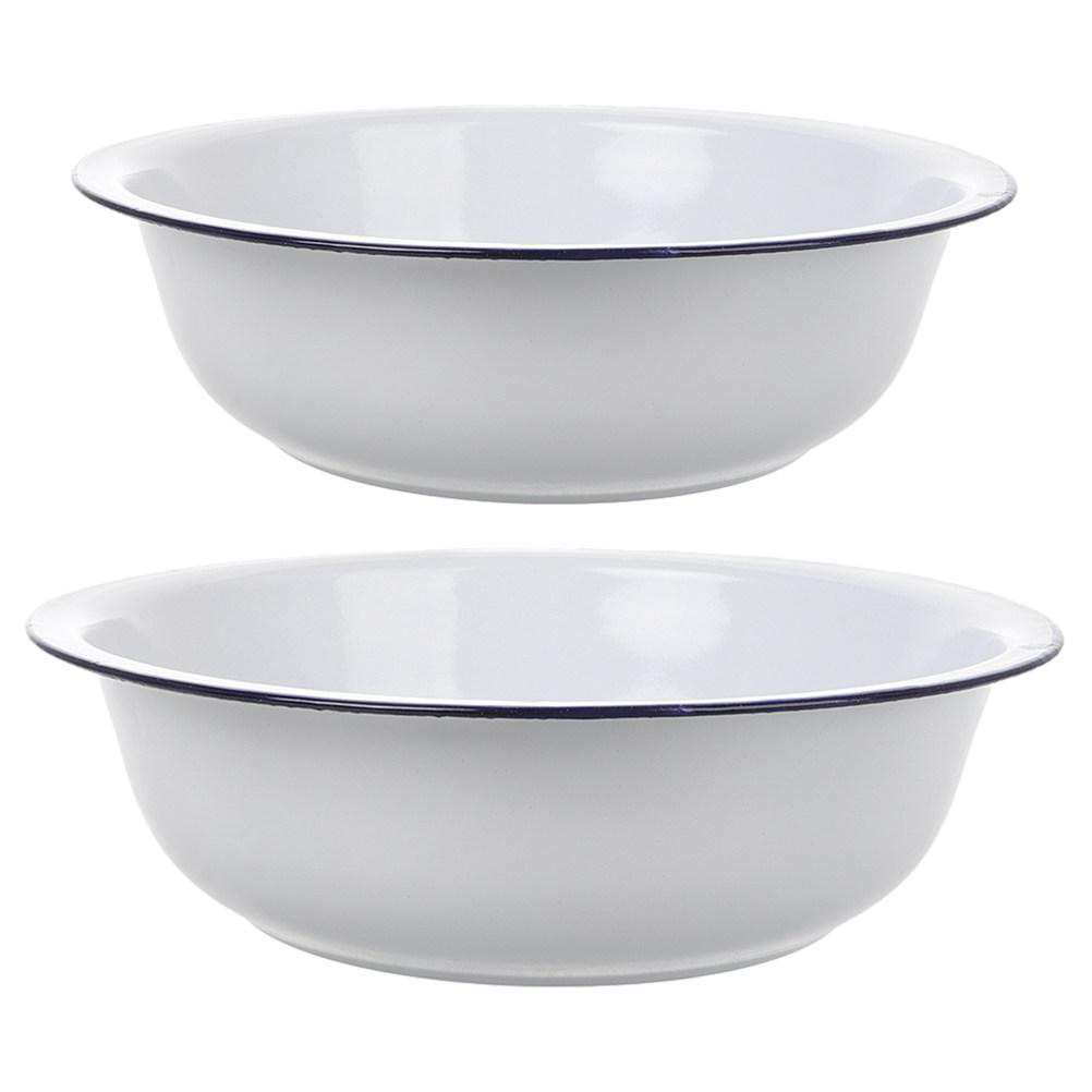 2 Stücke Emaille-Suppenschüsse – Meal Prep Pasta Bewertung und Preis