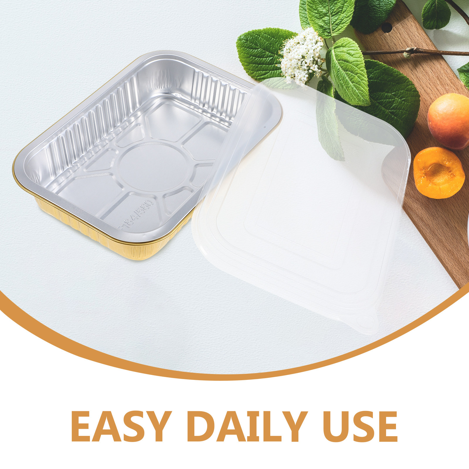 20 Stück rechteckige Aluminium – Meal Prep Oven Safe Containers Bewertung und Preis
