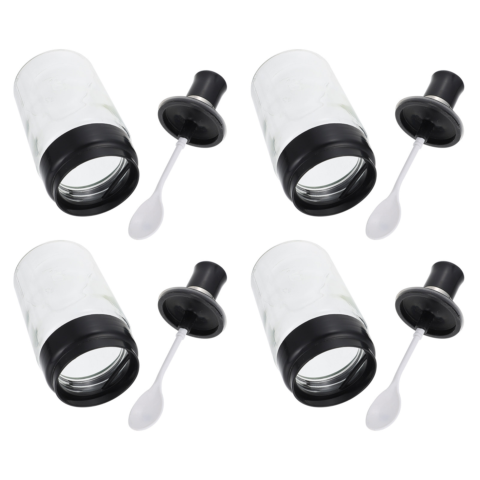 4-teiliges Glas-Gewürzglas-Set – Meal Prep Glass Containers With Lids Bewertung und Preis