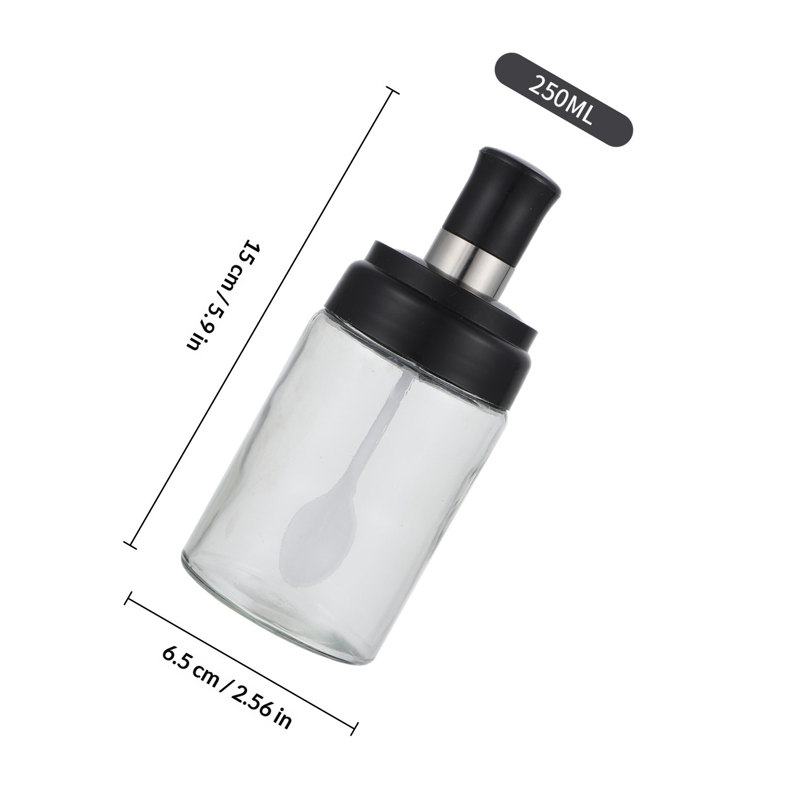 4-teiliges Glas-Gewürzglas-Set – Meal Prep Glass Containers With Lids Bewertung und Preis