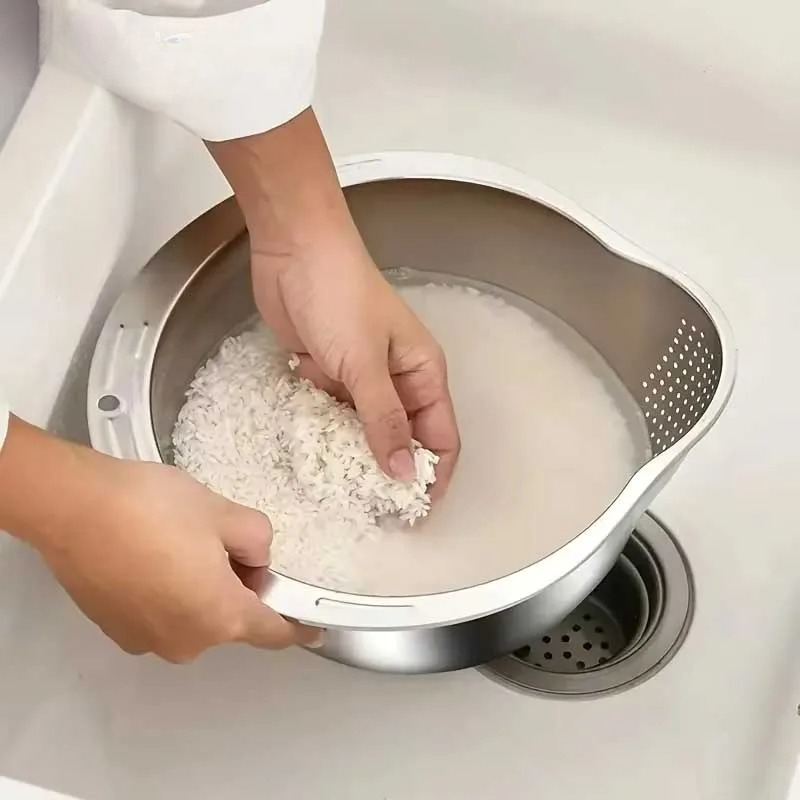 Rostfreier Edelstahl Reissieb  – Meal Prep Pasta Bewertung und Preis