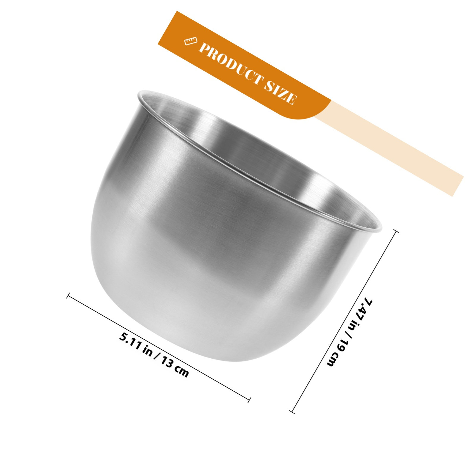 Tiefe Edelstahl-Rührschüssel,  – Meal Prep Food Bewertung und Preis