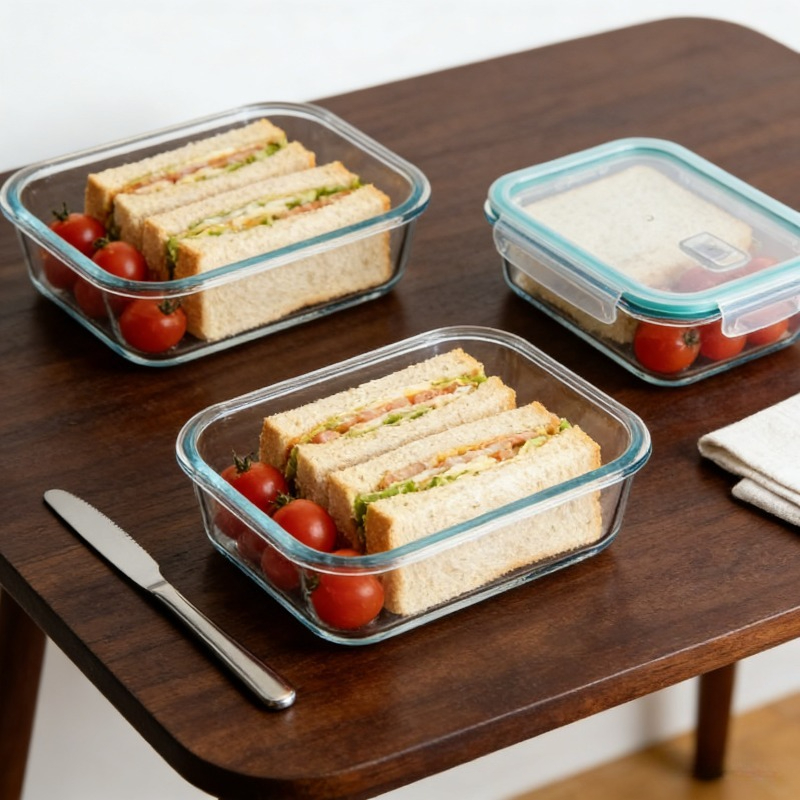 Hochwertige Borosilikatglas-Lu – Meal Prep Glass Containers Oven Safe Bewertung und Preis