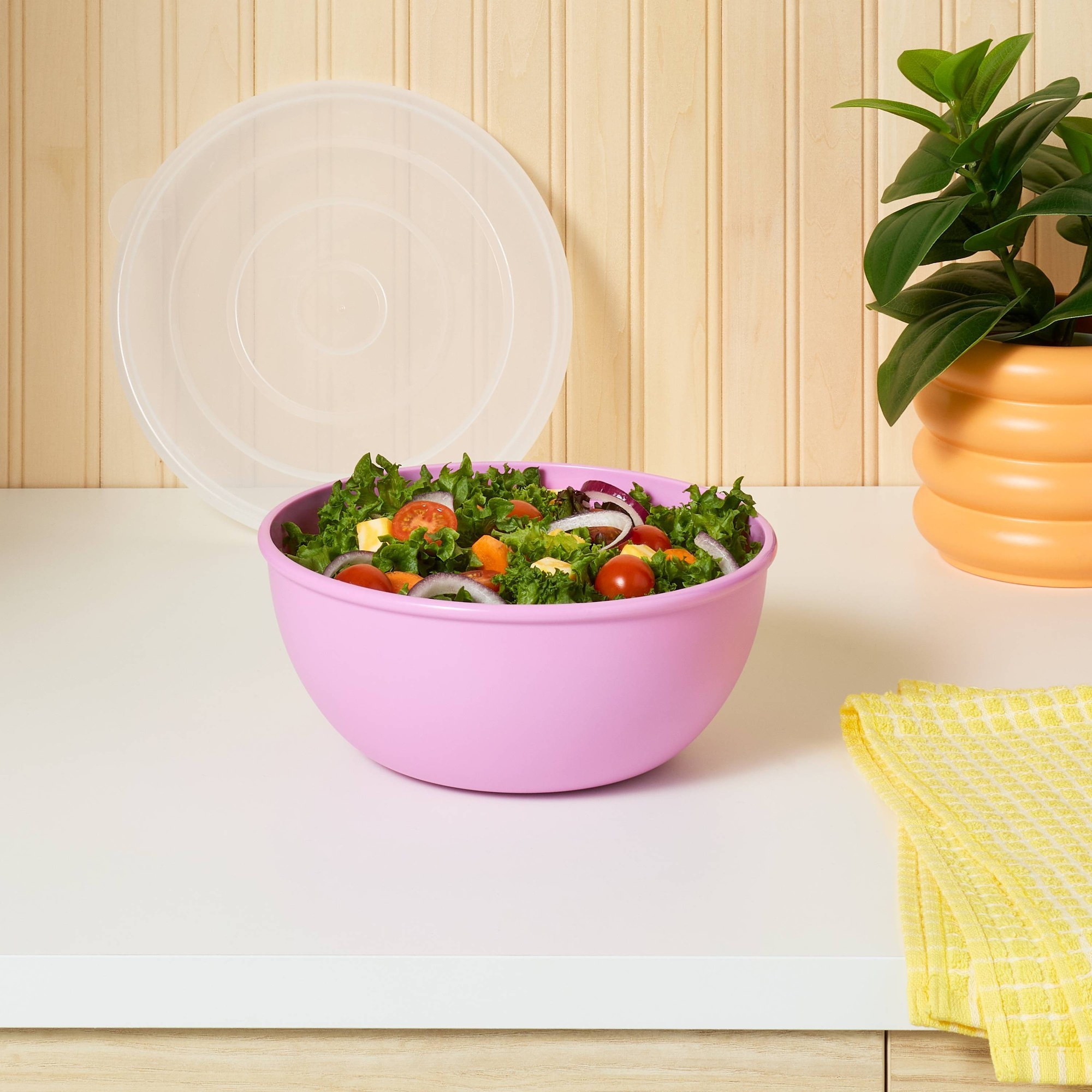 Rosa Schüssel mit passendem De – Meal Prep Food Bewertung und Preis