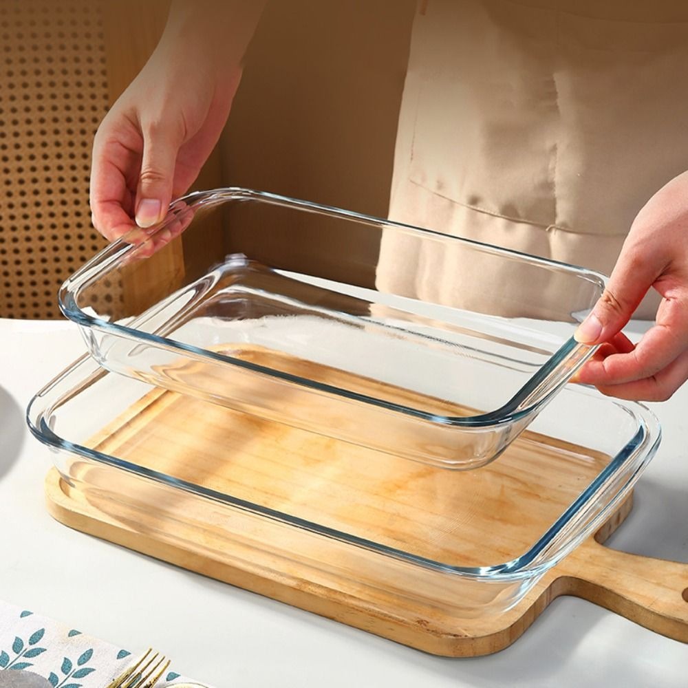 Langlebige Rechteckige Glas-Ba – Meal Prep Glass Containers Oven Safe Bewertung und Preis